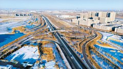 京津塘高速公路（天津段）改扩建工程开工