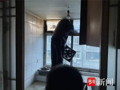 联合社区“破门而入”,民警及时消除高空坠物隐患
