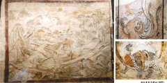 《乐舞图》与《山水图》交相辉映 韩休墓壁画:十年修复再现真容